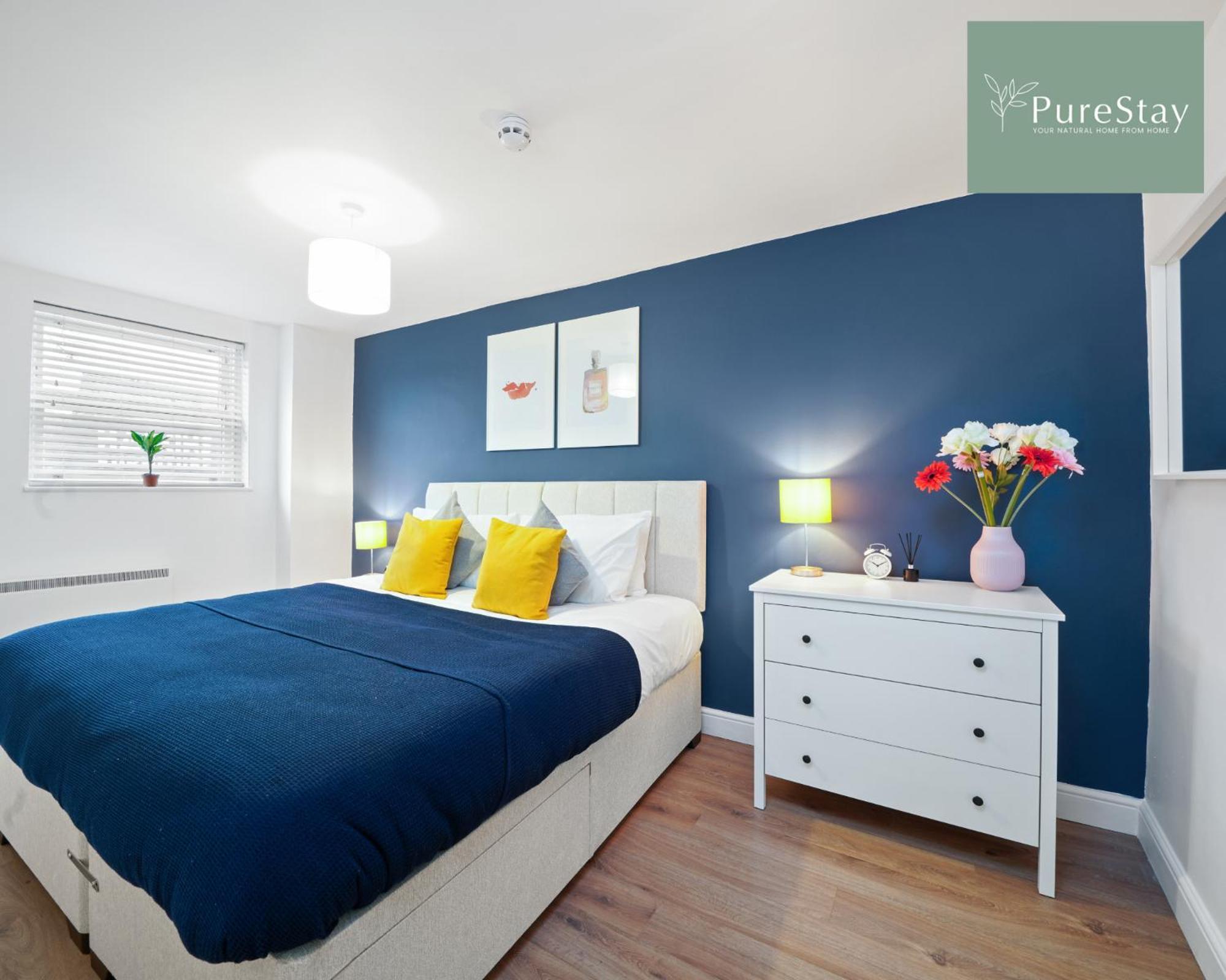 Stunning Two Bed Leamington Apartment With Free Wifi By Purestay Short Lets & Serviced Accommodation Dış mekan fotoğraf